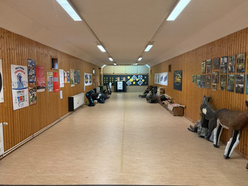Indoor-Halle im Vereinshaus des Arrow Club Dudelange