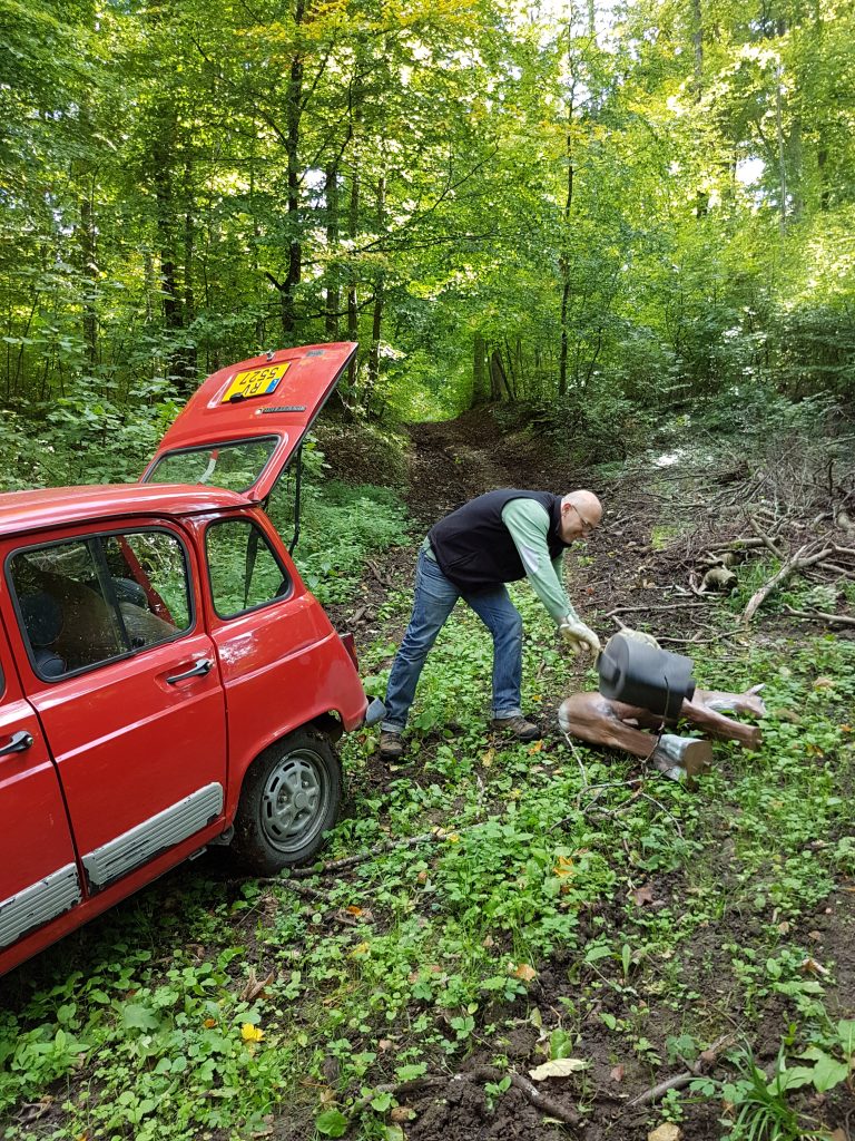 3D Geierschlucht 2017 – Aufbau des Parcours | Arrowclub Dudelange