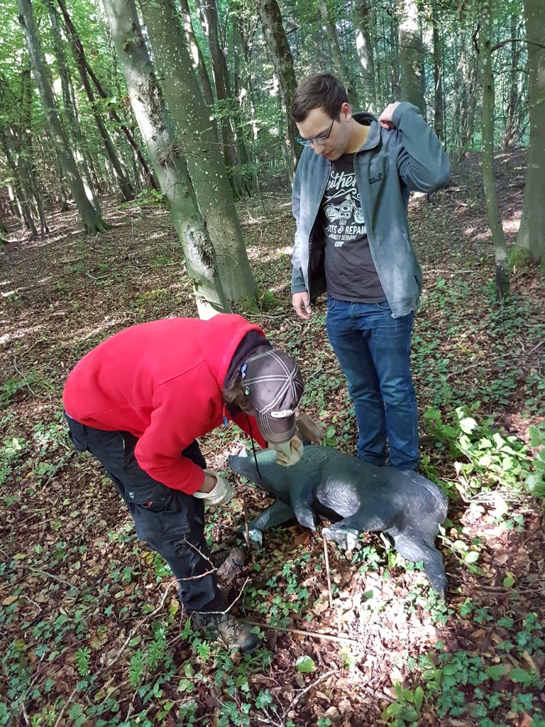 3D Geierschlucht 2017 – Aufbau des Parcours | Arrowclub Dudelange