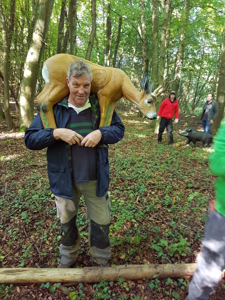 3D Geierschlucht 2017 – Aufbau des Parcours | Arrowclub Dudelange