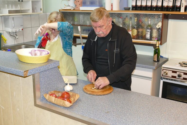 Abendessen im Vereinshaus – 3D Indoor 2019, Arrowclub Dudelange