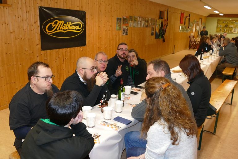 Abendessen im Vereinshaus – 3D Indoor 2019, Arrowclub Dudelange