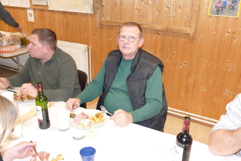 Abendessen im Vereinshaus – 3D Indoor 2019, Arrowclub Dudelange