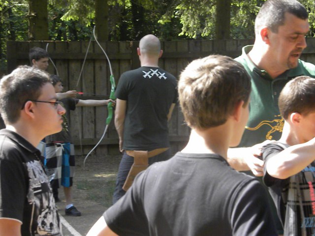 Am Vereinsplatz, 9. Mai 2011 – Fotoarchiv 2011, Arrowclub Dudelange