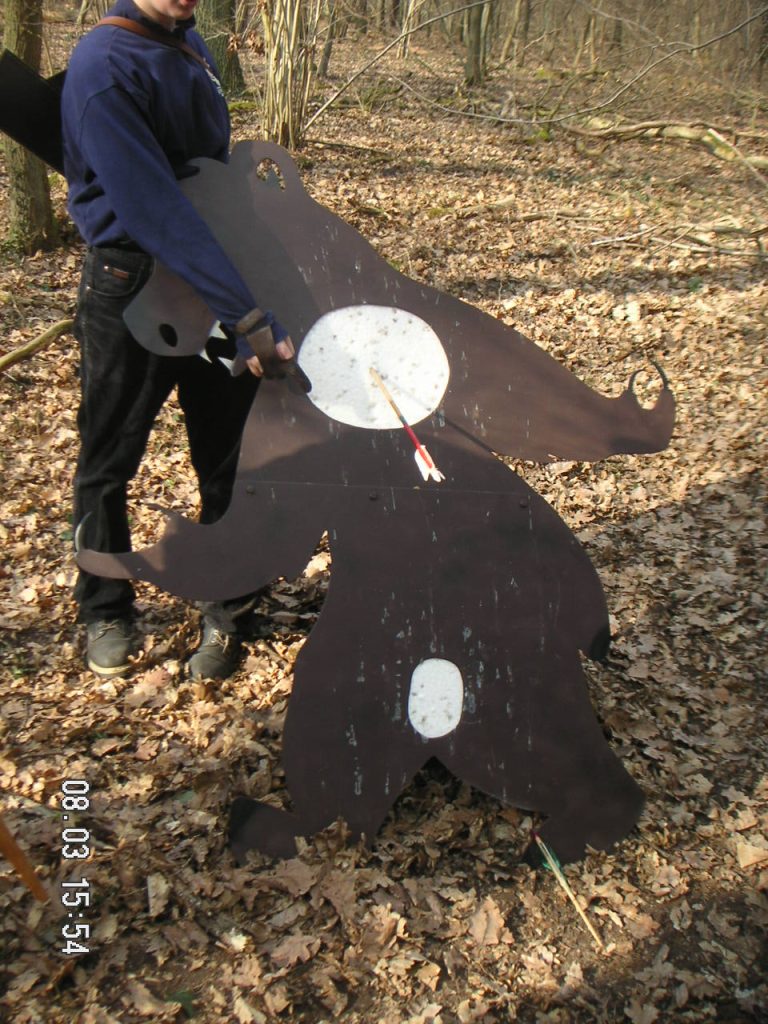 3D im Wald, März 2008 – Fotoarchiv 2008, Arrowclub Dudelange