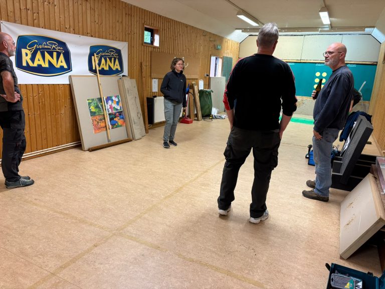 Kurze Pause in der Halle – Neue Scheiben in der Indoor-Halle 2026, Arrowclub Dudelange